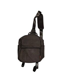 Sleek Black Camera Sling Bag